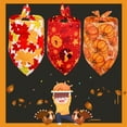 thumbnail image 3 of 1pcs Dog Bandana Thanksgiving Pet Supplies Small Dog Cat Puppy Bandanas Scarf Fall Dog Accessories Pumpkin Turkey Dogs Bandana, 3 of 4