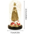 thumbnail image 3 of Pompotops Christmas Decorations Outdoor Indoor,Christmas Decorations For Home,Christmas Decorations For Tree,Christmas Gift Glass Cover Christmas Tree Cedar Elk Decoration LED Lighting Decoration, 3 of 8
