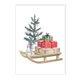 thumbnail image 1 of Cuadro sobre lienzo de árbol de Navidad para decoración del hogar, carteles nórdicos e impresiones, imagen de pared para habitación de bebés y niños, ciervo, camión, zorro, arte de pared, regalo, 1 of 4