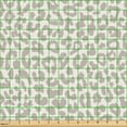 thumbnail image 2 of Ambesonne Leopard Fabric by the Yard Upholstery, Skin Print Wildlife Layout, 1 Yard, Pale Taupe Ivory, 2 of 5