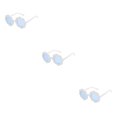 thumbnail image 3 of Gafas de sol para niños Sonducket Girasol Adorable Protección Blanco Azul, 3 of 6