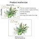 thumbnail image 4 of Adhesivo creativo de plantas verdes para el baño, adhesivo de pared. TUNC Sencillez, 4 of 4