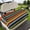Multi, variant on Golf Cart Seat Covers for 2 Seater,Boho Leaf Microfiber Cart Seat Towel Blanket,Orange Red Spring Farmhouse Pastoral Tribal Absorbent Breathable Non Slip Bench Seats Protector for Golf Course 51"x31"