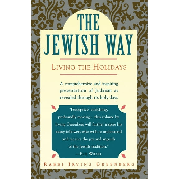 Pre-Owned The Jewish Way: Living the Holidays (Paperback) 0671873032 9780671873035