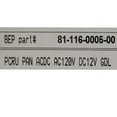 thumbnail image 7 of BEP Boat Breaker Switch Panel 81-116-0005-00 |  Gray Aluminum 12VDC, 7 of 7