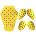 thumbnail image 4 of 5 Pieces Motorbike Insert Pads ,Motorcycle Protector Insert ,Breathable for Motorcycle Jackets Riding Skating Adult S, 4 of 8
