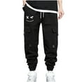 BVnarty Mens Caro Pants Casual Athletic Work Hiking Joggers Elastic