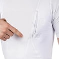 thumbnail image 7 of YLSDY Men's Stretch Cotton Underwear T-Shirt 2026 Spring Summer Hiking Outdoor Tops Short Sleeve Crewneck Work Shirts White M, 7 of 7