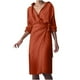 thumbnail image 1 of Vestidos Para Mujer Otoño Nuevo Paquete Irregular Vestido Con Tirantes en La Cadera Cuello en V Manga Larga Vestido de Color Sólido Odeerbi  ODB147668, 1 of 8