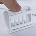 thumbnail image 4 of Modelo de estantería de , soporte de periódico en miniatura decorativo, exhibición de de , adornos de habitación de blanco, 4 of 9
