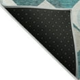 thumbnail image 3 of Addison Rugs Chantille Indoor/Outdoor Transitional Mid-century Modern Teal Washable Runner Rug, 2'3" x 7'6", 3 of 6