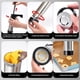 thumbnail image 4 of Pistola para prensar galletas Máquina para hacer galletas Spritz de acero inoxidable para hornear con 13 discos y 8 boquillas para decorar glaseado Prensa para hornear galletas, 4 of 5