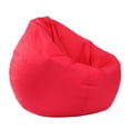 thumbnail image 2 of Kids Stuffed Animal Storage Cover with Inner Pockets Waterproof, 11 Colors Available , Red, 2 of 8