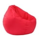 thumbnail image 2 of Bolsa de frijoles impermeable grande de 2 piezas sin relleno, cómoda funda de silla Asientos cómodos para niños Adluts - Rojo y gris, 2 of 8