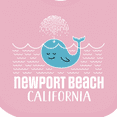 thumbnail image 4 of Inktastic Newport Beach California Whale Watching Boys or Girls Baby Bib, 4 of 4