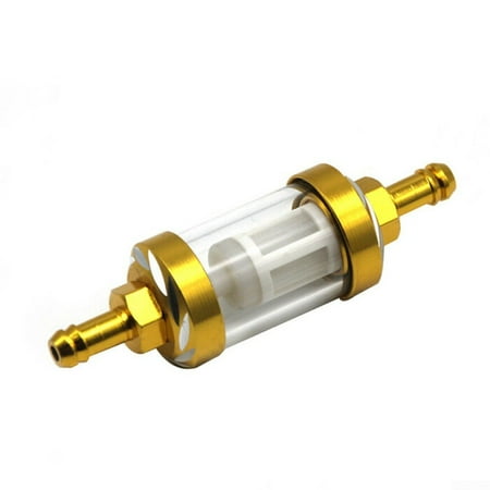 Filtro Carburante Universale In Vetro – 5/16 Pollici Per Auto E Moto, Damineding GF002