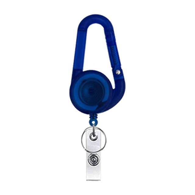 4 llaveros retráctiles de alambre metálico extensible de 60 cm con clip para llavero, llavero antipérdida para tarjeta de identificación.