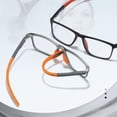 thumbnail image 2 of Montura de gafas deportivas de silicona ultraligera para hombres y mujeres, espejo de proximidad con luz azul, montura de gafas anticaída para exteriores, 2 of 4