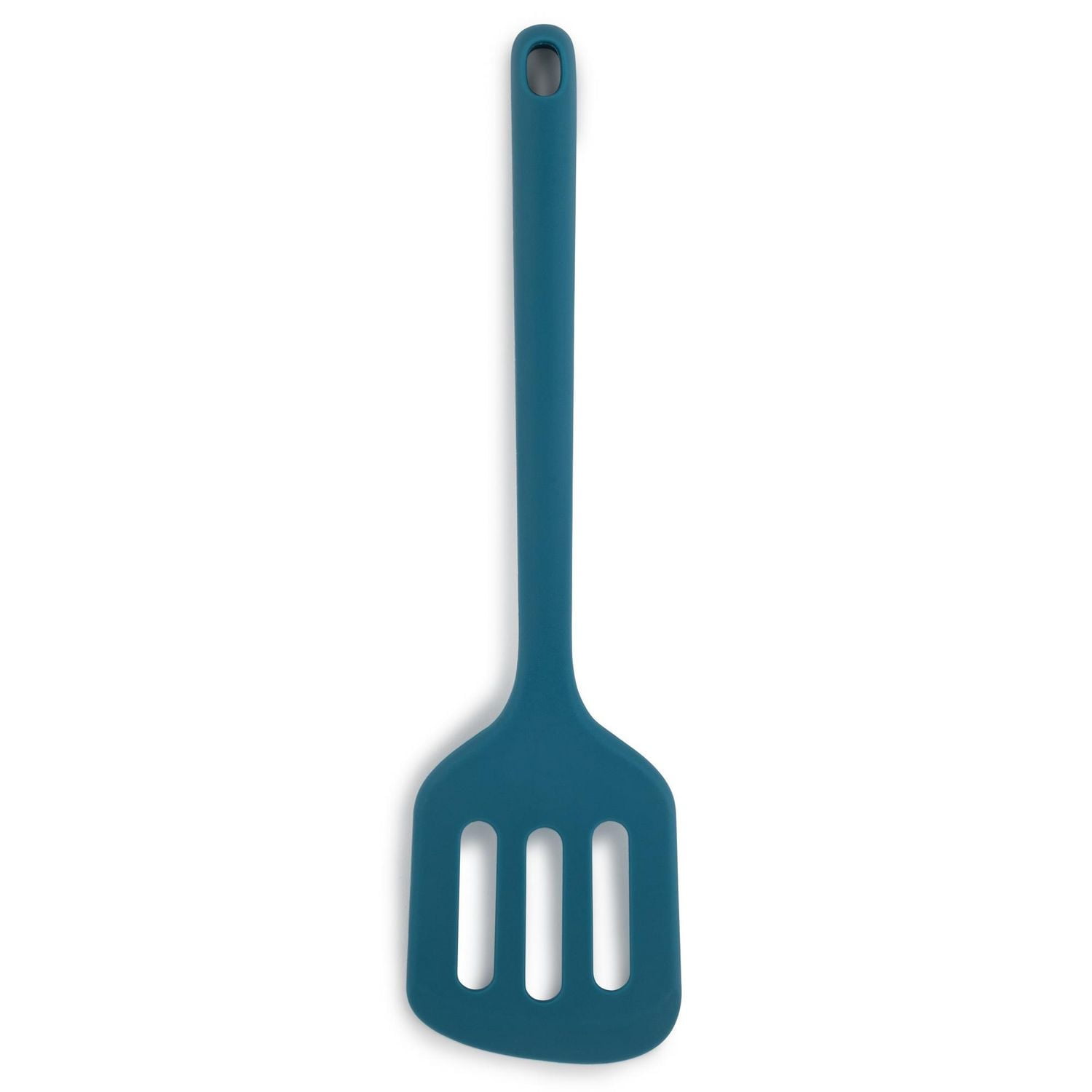 Thyme & Table Silicone Slotted Turner, Blue