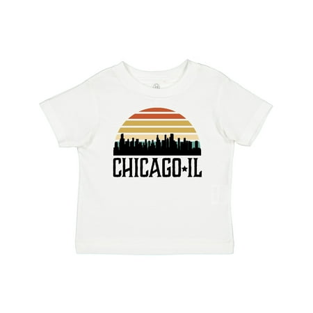 

Inktastic Chicago Illinois Skyline Vintage Gift Baby Boy or Baby Girl T-Shirt