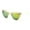 Clear-Green, variant on Women's Cat Eye Mirrored Reflective Lenses Oversized Cateyes Fashion Female Sunglasses