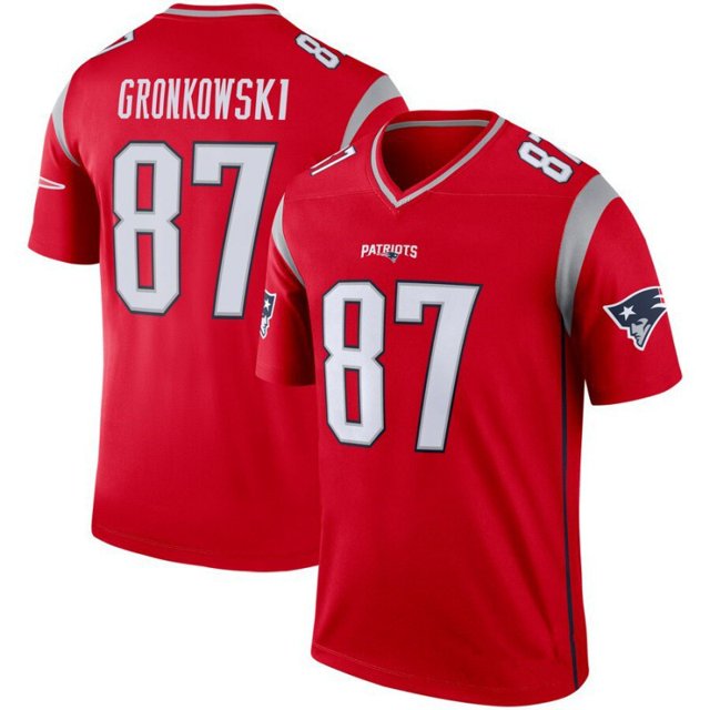 Patriots 12# Brady 87# 11 Inverted JerseyM