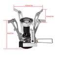thumbnail image 3 of Mini Gas Stove, Mini Gas  Portable Stove, Durable Portable Lightweight For Camping Outdoor, 3 of 8