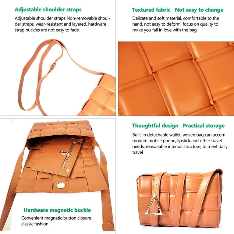 Buy BOTTEGA VENETA Cassette Crossbody Bag, Orange Color Women