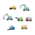 thumbnail image 3 of Juego de 7 piezas de juguetes de construcción, juguetes transportadores, excavadoras, juguetes de viaje, mini vehículos de juguete, juguetes para, 3 of 9