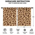 thumbnail image 2 of Blackout Kids Curtains,Leopard Pattern Childrens Insulated Curtains Set Of 2,Bedroom Essentials,Toddler Room Decor 42"x54", 2 of 5