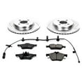 thumbnail image 3 of PowerStop Front Z23 Evolution Sport Carbon-Fiber Ceramic Brake Pad and Drilled & Slotted Rotor Kit Fits: MINI COOPER Select Models K5780, 3 of 10