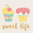 thumbnail image 2 of SD Graphics Studio 15x15 White Modern Wood Framed Museum Art Print Titled - Cupcakes I, 2 of 4