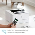 thumbnail image 6 of HP LaserJet Pro M404 M404dn Laser Printer - Monochrome 40 ppm Mono - 4800 x 600 dpi Print - Automatic Duplex Print - 350 Sheets Input - Gigabit Ethernet, 6 of 10