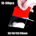 thumbnail image 2 of 10-100pcs Double Sided Self Adhesive Tape Transparent Acrylic Square Round Strong Pad Heavy Duty Mounting Tape Multiple Size, 2 of 7