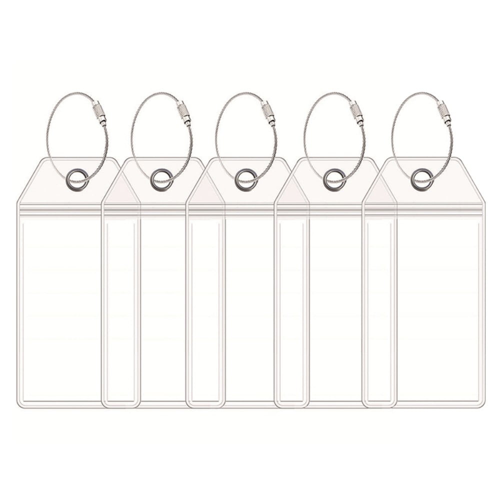 Bomutovy 10Pcs Cruise Luggage Tag Holders for Carnival, NCL & Princess