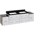 thumbnail image 1 of Imaginations Américaines 74 pouces W Vanity Set Blanc, 1 of 1