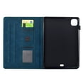 thumbnail image 6 of Dteck Case for iPad Pro 11” 1st/2nd/3rd/4th Gen (2018/2020/2021/2022) & iPad Air 4/Air 5 10.9", Embossed Stand with Multiple Viewing Angles Stand PU Leather Back Cover, Darkblue, 6 of 6