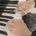 thumbnail image 3 of Sioweci 1Pair Piano Finger Strengthener Half Moon Shape Comfortable to Grip TPE Piano Hand Stretch Lusne for Playing Style A, 3 of 13
