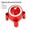 thumbnail image 1 of Marine Battery Disconnect Switch, 4-Position 350A Selector for Boat, RV and Yacht, Waterproof Heavy Duty Power Cut-off Switch (9001E Style), 1 of 6