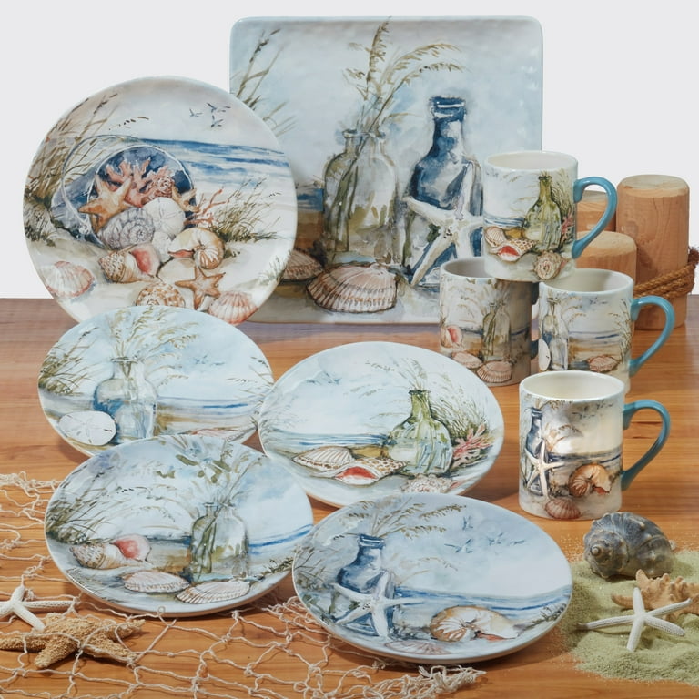 Coastal Dishes Stoneware Certified International Coastal Landscape