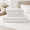 01 - White-6 Pieces King Sheet Set, variant on Full Size 15 - Tera Clay 4-Piece Cotton Percale Bed Sheet Set