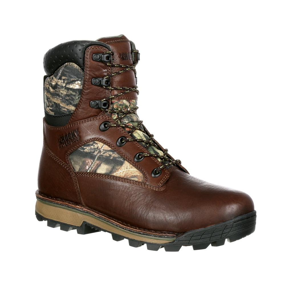 Rocky rocky men's 8'' lightweight hunting outdoor boots brown leather