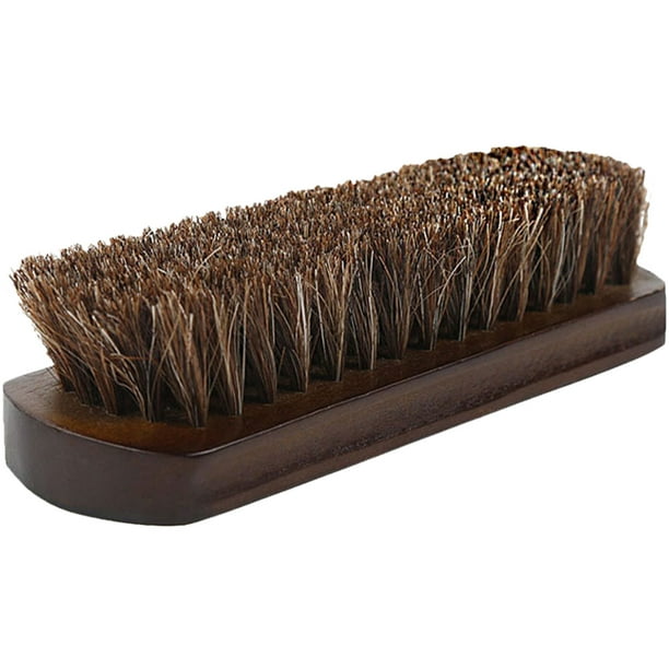 Cepillo para limpiar zapatos de cuero Cepillo de madera para lustrar zapatos Cepillo para limpiar botas