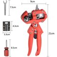 thumbnail image 5 of Garden fruit tree grafting scissors finishing scissors fruit trees grafting cutting tool 3 blade replacement knife, 5 of 5