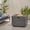 Stone Gray, variant on Harper & Bright Designs Outdoor Iron Propane Fire Pit with 50, 000 BTU, Patio Square Gas-burning Fire Pit with a Built-In Space for Tank, 31 inch, Brown