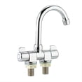 thumbnail image 4 of Foldable Rv Faucet Rotating Two Handle Deck/wall Mounted Rv Kitchen Faucet Hot And Cold Water Mixer -SZCN_Perfect Gift, 4 of 5