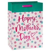 American Greetings 10" Premium Medium Gift Bag, Happy Mother's Day Polka Dots (1-count)