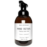 Muse Apothecary Hand Ritual Luxury Aromatherapy Foaming Soap with Coconut & Sandalwood Oil, 11.5 Oz