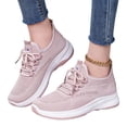 thumbnail image 3 of Sewkxo Womens Running Shoes Slip-on Walking Tennis Sneakers Lightweight Breathable Casual Soft Sole Mesh Workout Sports Shoes,Pink 39, 3 of 4