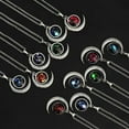 thumbnail image 2 of Moon Star Combination Pendant Necklace Jewelry,Starry Sky Glow Necklace for Girl, 2 of 16